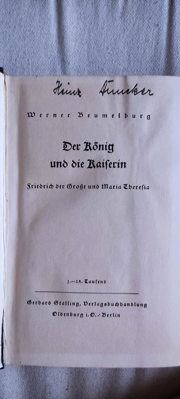 Libri: 7 Bücher von Werner Beumelburg – Usato da Zürich venduto da imago6912 3