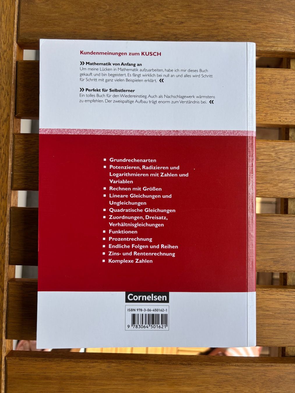 Bücher: Kusch: Mathematik Arithmetik und Algebra – Neu (gemäss Beschreibung) aus Rämismühle von RitzmannMarkus 1