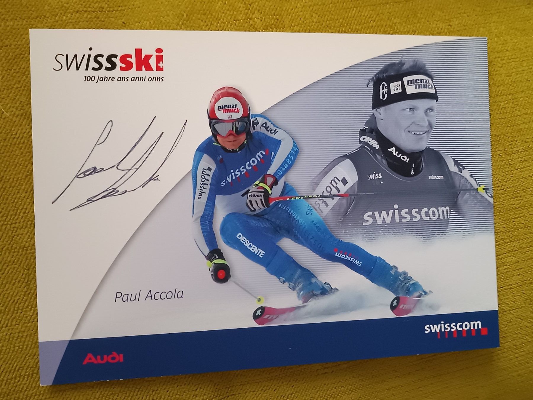 Autogramme: Paul Accola - Ski – Gebraucht aus Menziken von Artographs