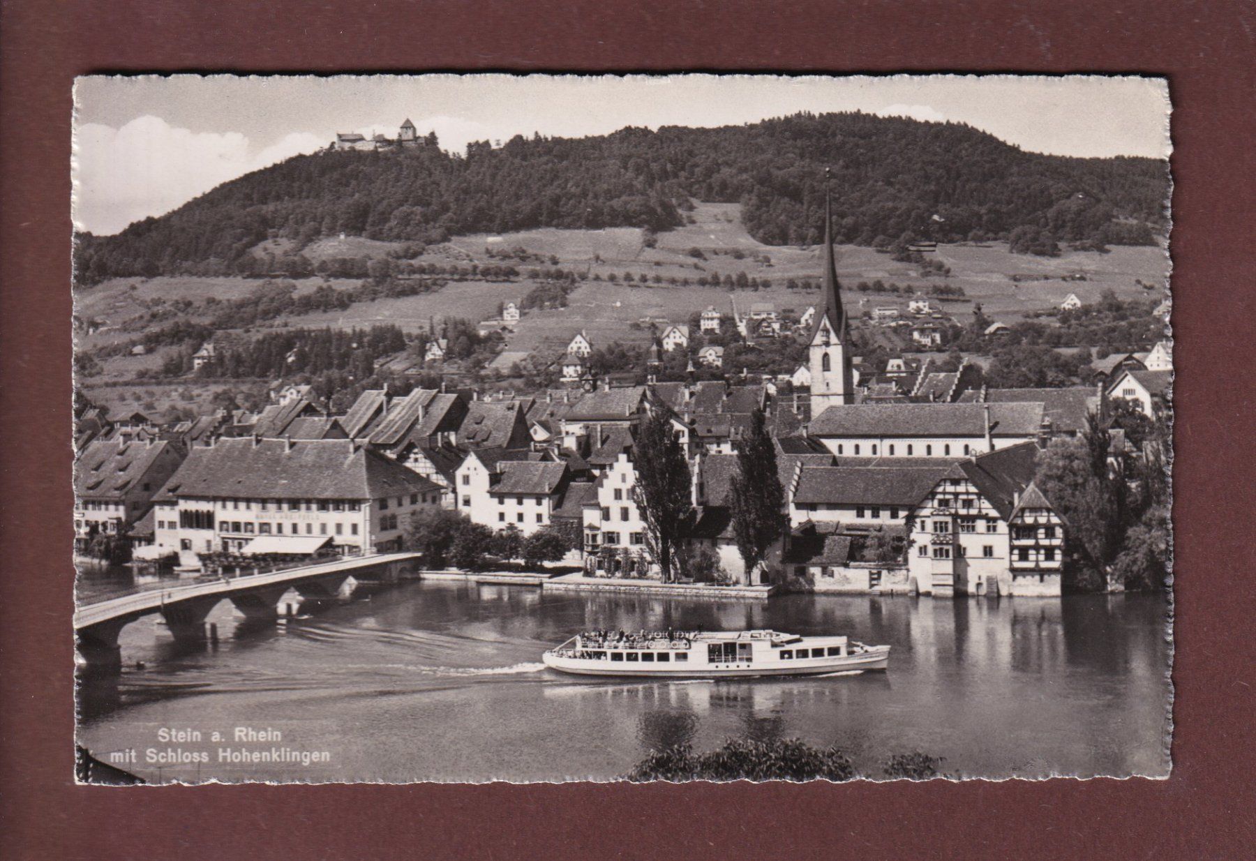 Cartoline postali: STEIN AM RHEIN - Schiff – Usato da Pully venduto da nicecards
