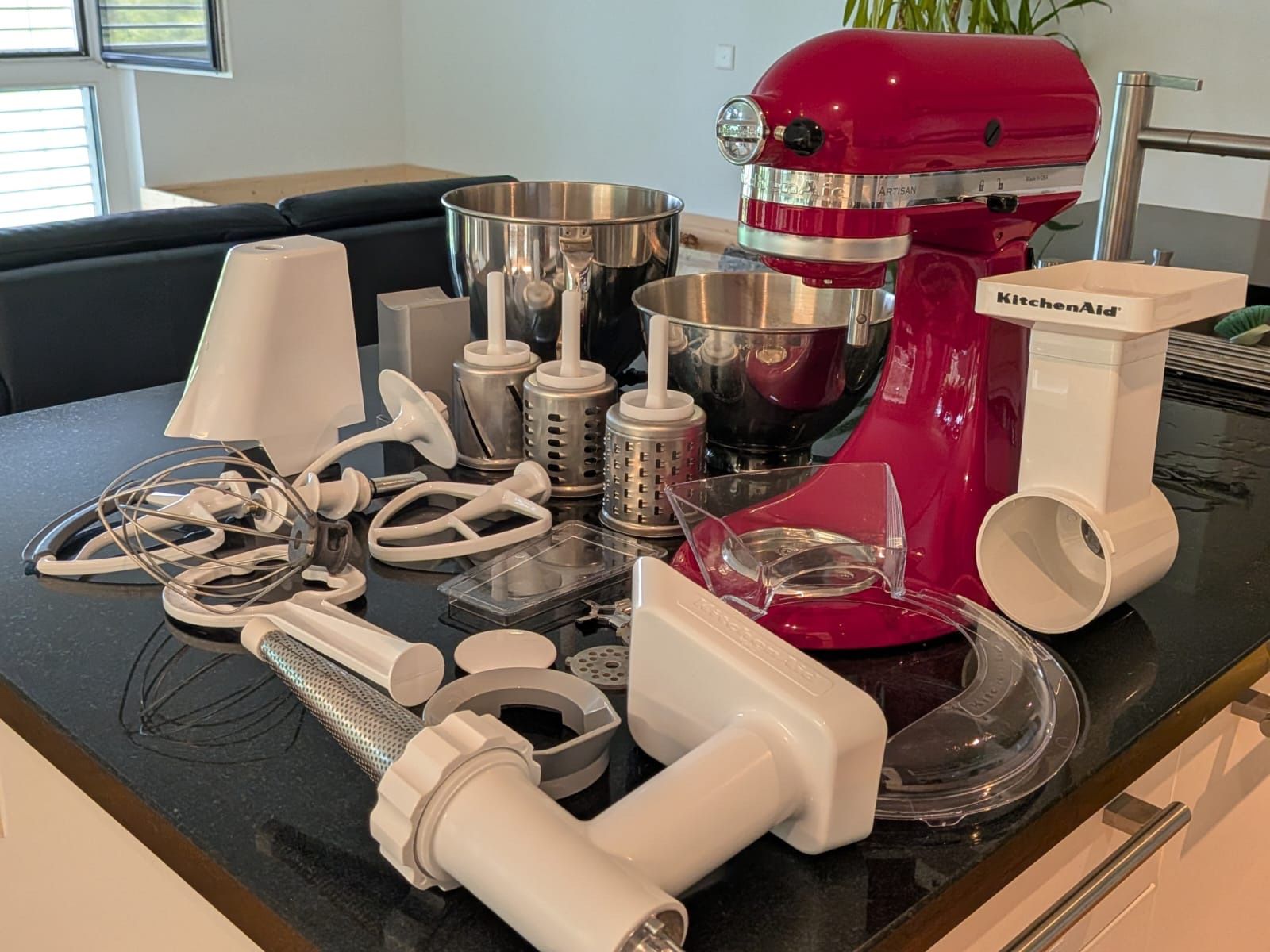 Elettrodomestici da cucina: KitchenAid Deluxe Set Rot – Usato da Samstagern venduto da LUM1973