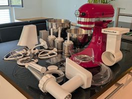 KitchenAid Deluxe Set Rot