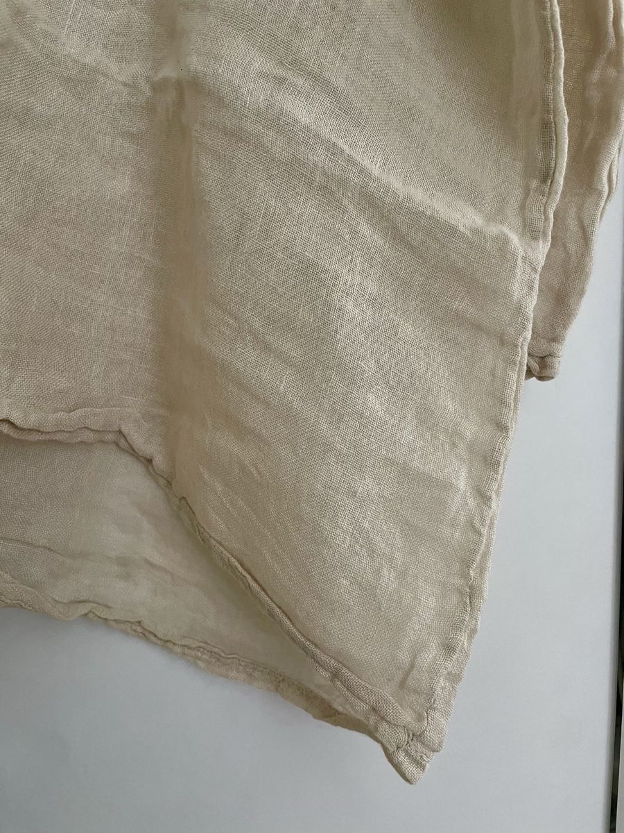 Blusen:  Beige Leinen Bluse, onesize – Gebraucht aus Zürich von Carlajimena 4