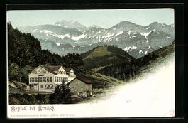 Rossfall bei Urnäsch, Panorama mit Hote