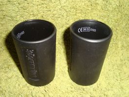 Jägermeister Shotglas 2 Stck. a  black CE 2015 M15-103 Germ.