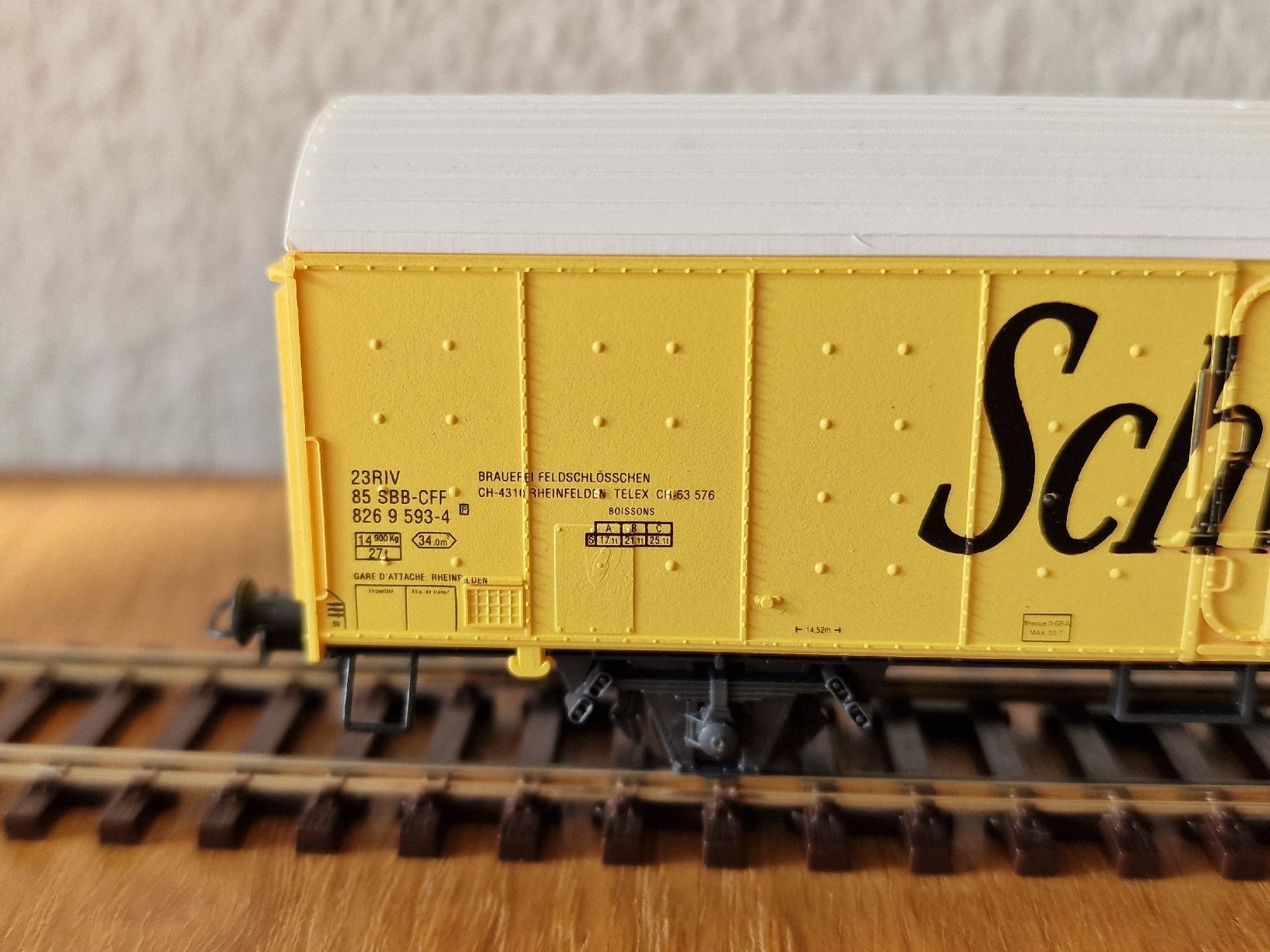 Lima Modelleisenbahnen: SBB Güterwagen Schweppes H0 – Gebraucht aus Matten b. Interlaken von lor_hr9w 3