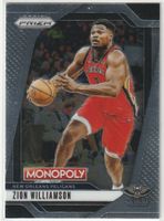 Zion Williamson #61 2024-25 Panini Prizm Monopoly NBA Pelica