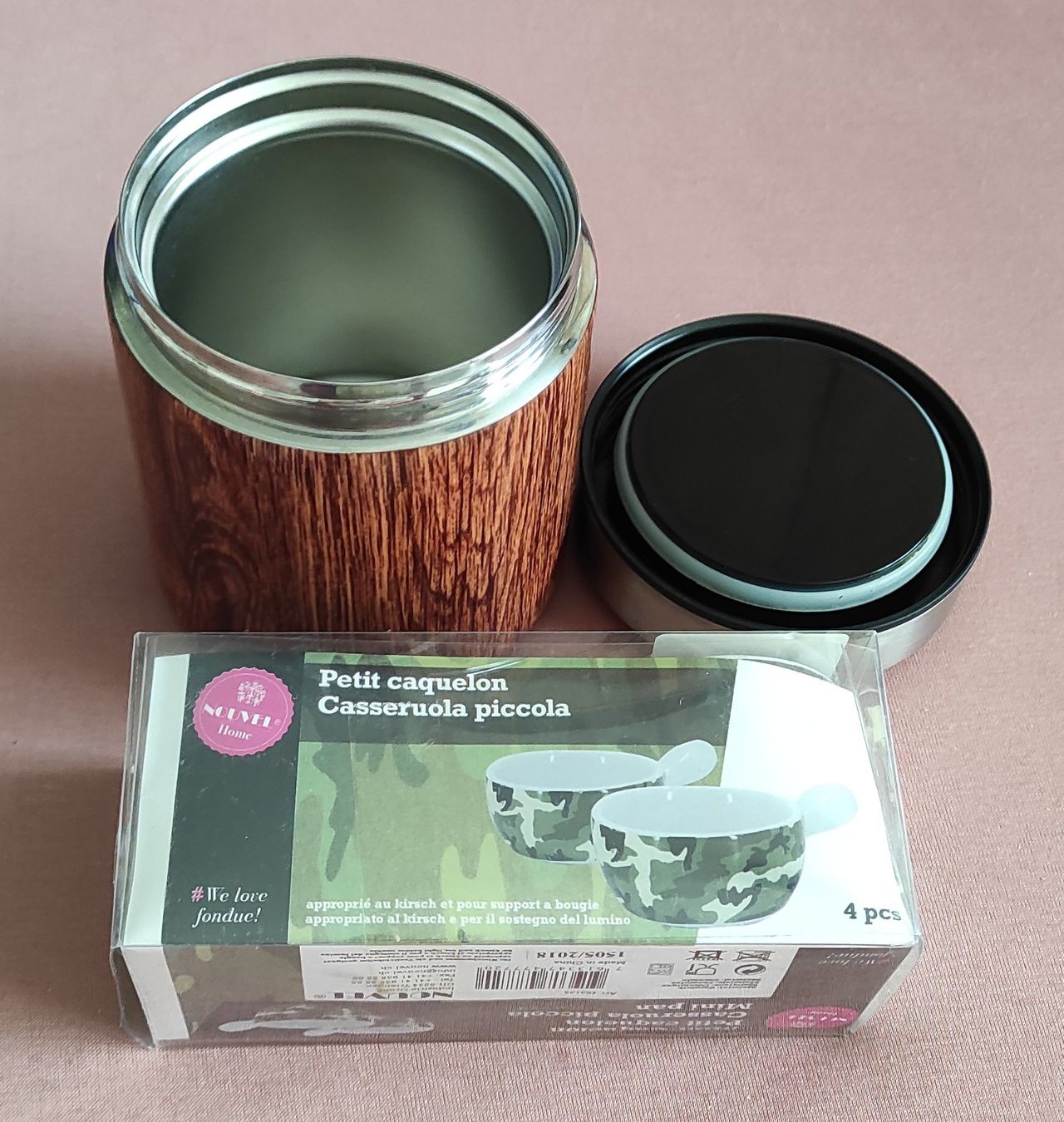 Pentole: Koor Isolationsbehälter + Mini Caquelon Set. ( neu ) – Nuovo e nell'imballaggio originale da Oetwil am See venduto da bushcrafter 2
