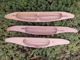Webschiffchen Holz 3 Stück, Weberschiffchen