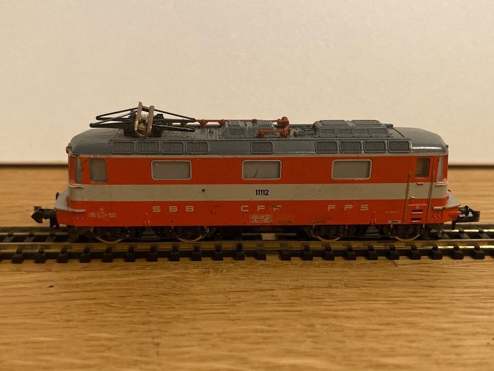 Minitrix SBB Re 4/4 11112 Swiss Express (Defekt) in Schlierbach für CHF ...