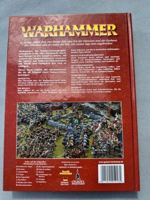 Libri: Warhammer - Regelbuch - 7. Edition - Hardcover – Nuovo (secondo la descrizione) da Biberstein venduto da Lou13lou 1