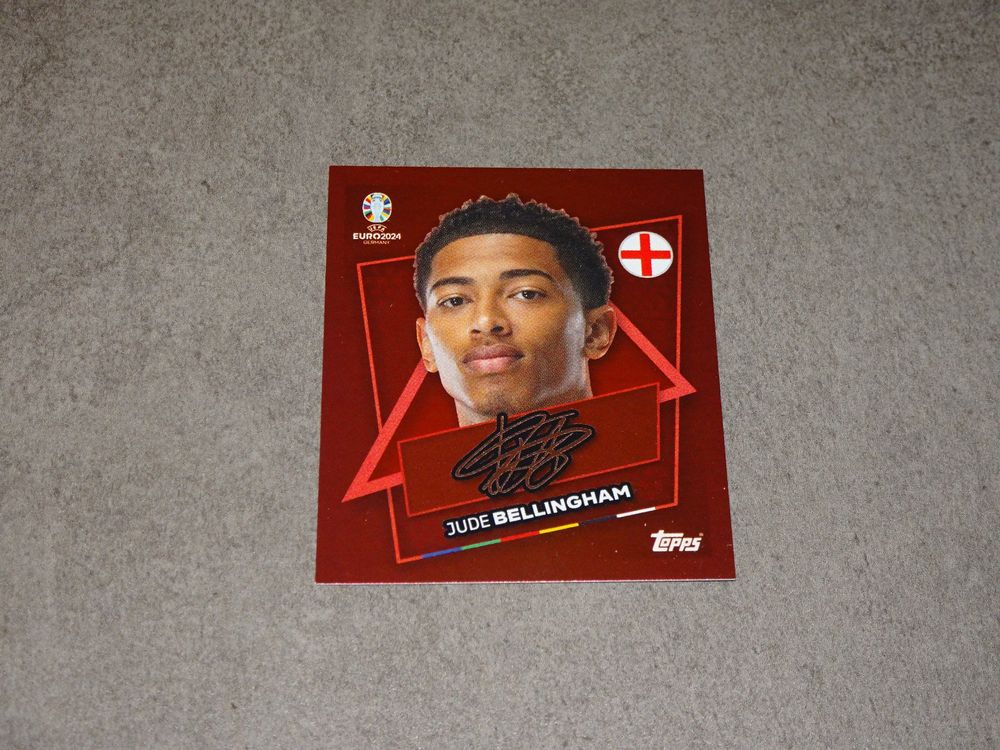 Topps SP Sticker ENG mit Unterschrift, Euro/ EM 2024 | Kaufen auf Ricardo