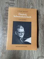 Buch Dmitrij Schostakowitsch Leben und Werk von Lothar Seeha