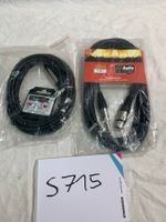 2x Klinke M auf XLR W Kabel  5m von Audiodesign Pro (s715)