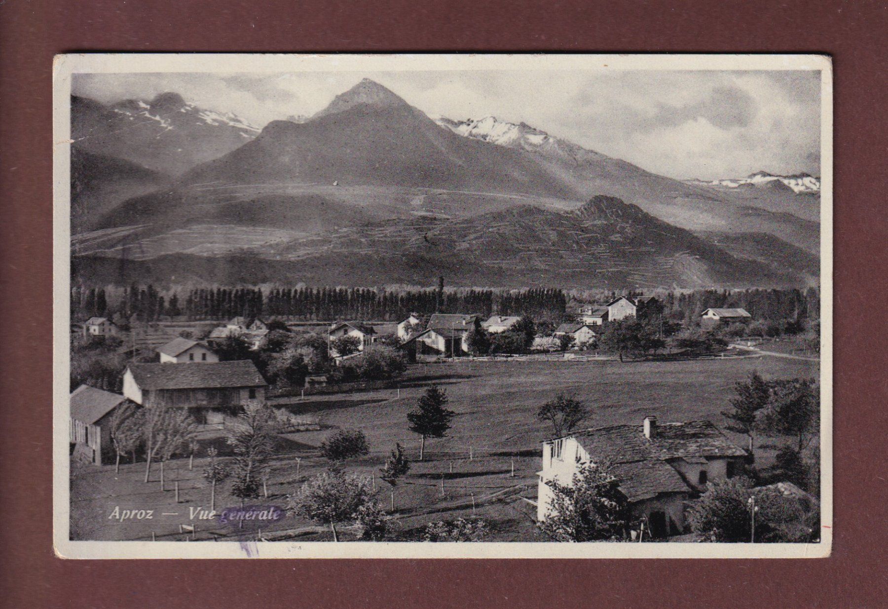 Cartes postales: APROZ // pli // – D'occasion à Pully par nicecards-shop