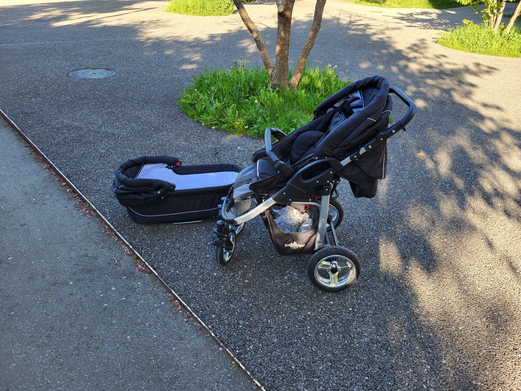 Carrozzine: Bergsteiger Capri 2-in-1 Kinderwagen – Usato da Wabern venduto da hogresta 1