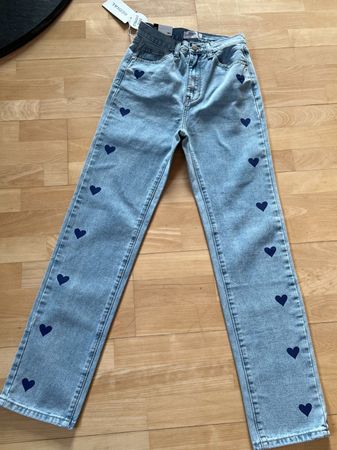 Redial Damen Jeans in Gr. 34, Hellblau, NEU