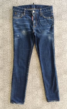 Dsquared  Runway Straight Cropped Jeans, Gr. 38 (XS)