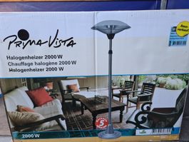 Halogenheizer Pilz 2000 W höhenverstellbar neu und OVP