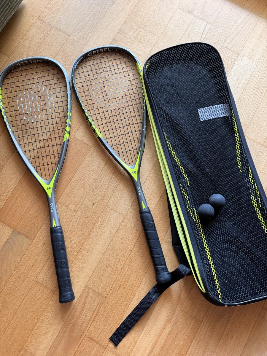 Racchette: Squash Schläger Set OPFEEL SR 560 mit Tasche und Bällen – Usato da Sursee venduto da ste_zr96 2