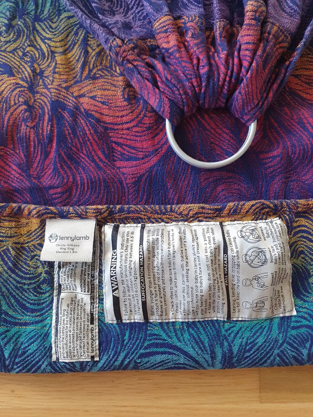 Lennylamb Marsupi portabebè: Lennylamb Ring sling - Rapunzel - new era 1.8m – Usato da Reinach BL venduto da kvi_dv2v 2