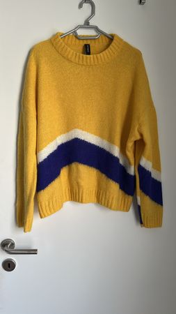 Marc Cain Wollpullover, Grösse N5, Gelb-Top Zustand!