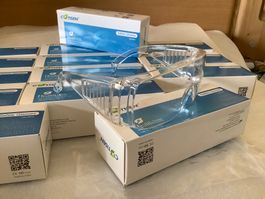 14 Stück Safety Glasses Anti-fog, Labor Dental Schutzbrillen