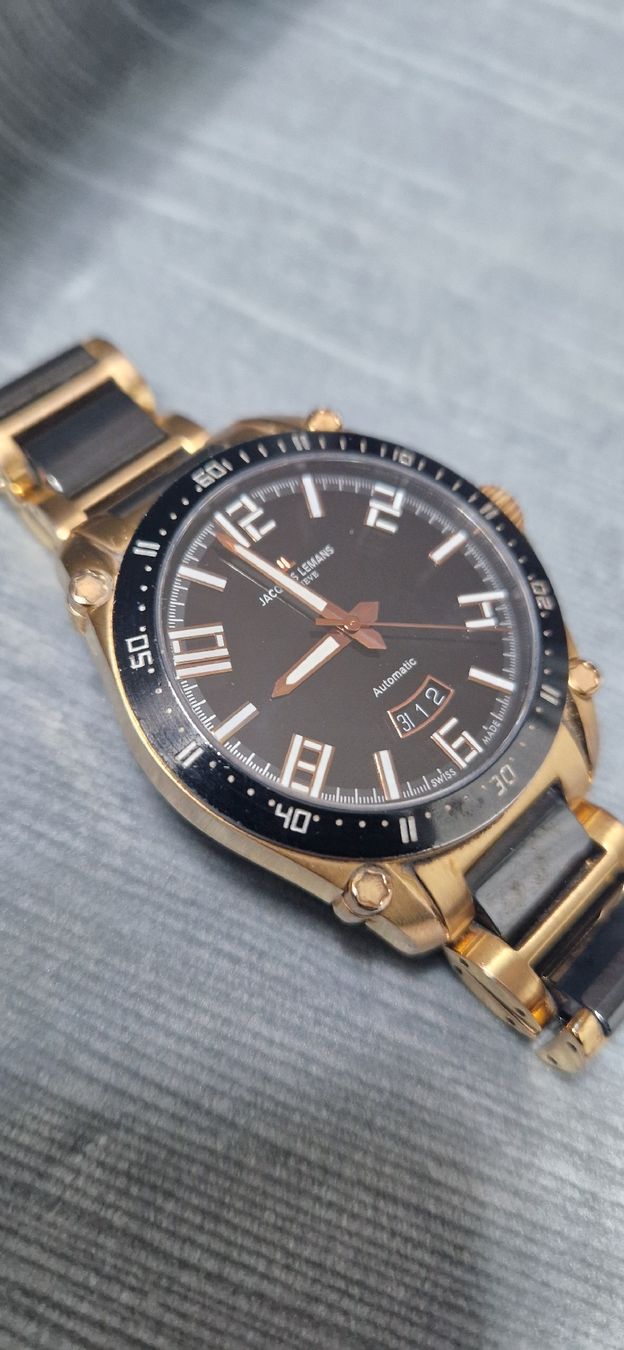Jacques Lemans Uhren: Jacques Lemans Automatic Herrenuhr  – Neu (gemäss Beschreibung) aus Reiden von Flohmarkt-77 6