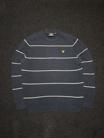 Lyle & Scott Strickpullover Gestreift – Grösse L