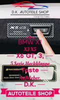 BMW X1 X3 X5 X6 GT, 3, 5 Serie Heckklappe Taste Aufkleber