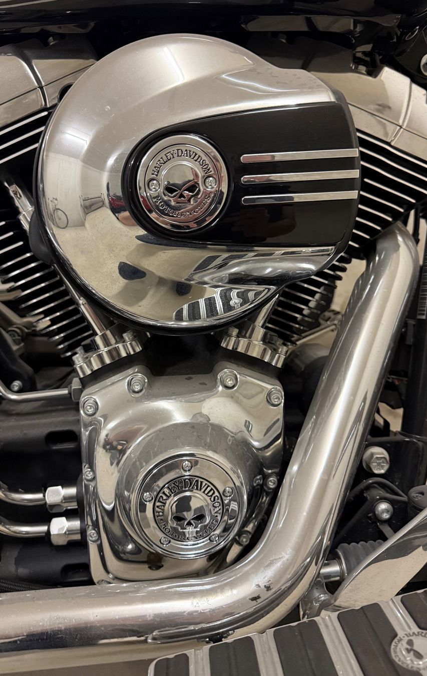 Harley-Davidson Chopper: HARLEY-DAVIDSON FLST Fat Boy mit Skull Design – Usato da Müntschemier venduto da Sarsakar 5
