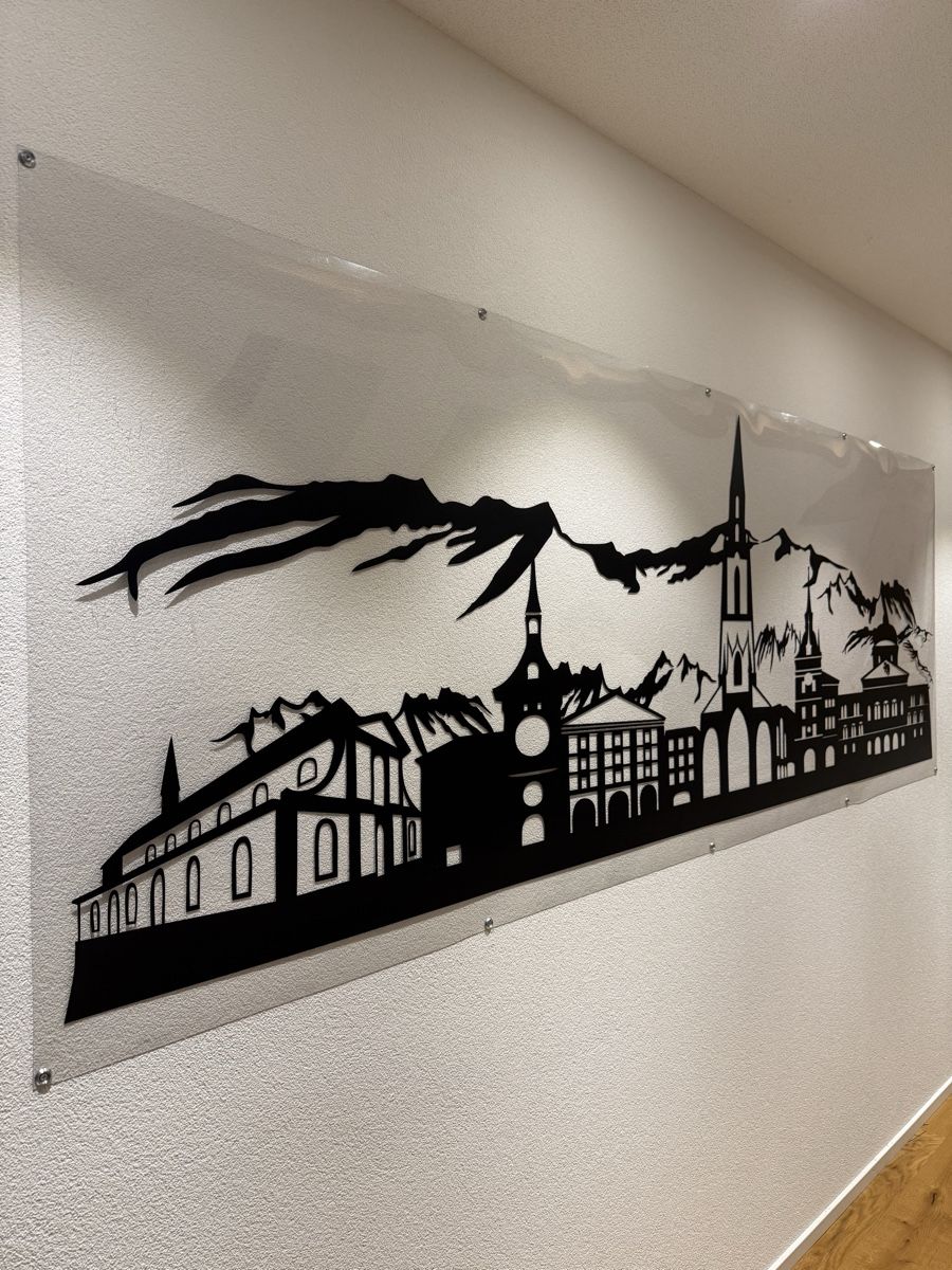 Tutte le decorazioni: Deko Wandbild Bern-Silhouette Wanddeko – Usato da Hindelbank venduto da Le_Sa