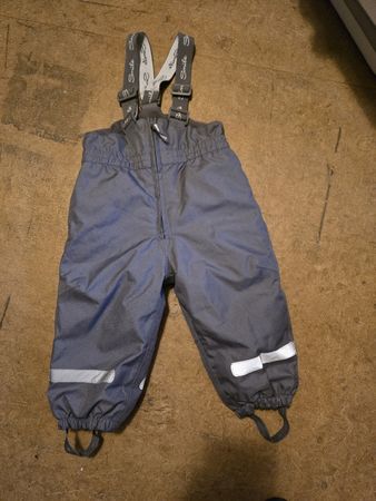 Pantalon de neige enfant Smile gris taille 80