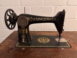 Antike Singer Nähmaschine - über 100 Jahre alt