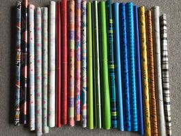 Papier Papiere Geschenkpapier Geschenkpapiere 23 Rollen