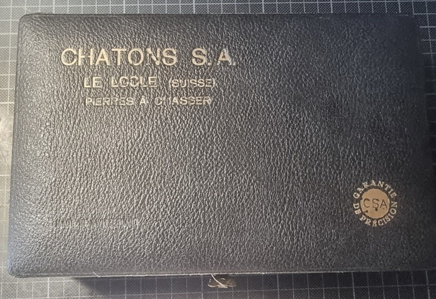 Tutti gli attrezzi: Steinpressapparat inkl. Reibahlen Chatons S.A. – Usato da Nidau venduto da chmh73 5