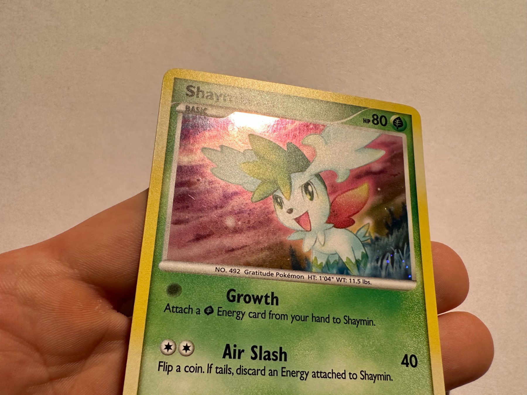 Pokémon Carte collezionabili: Shaymin holo Platinum Base EN – Usato da Hagendorn venduto da Pokecollectorch 3