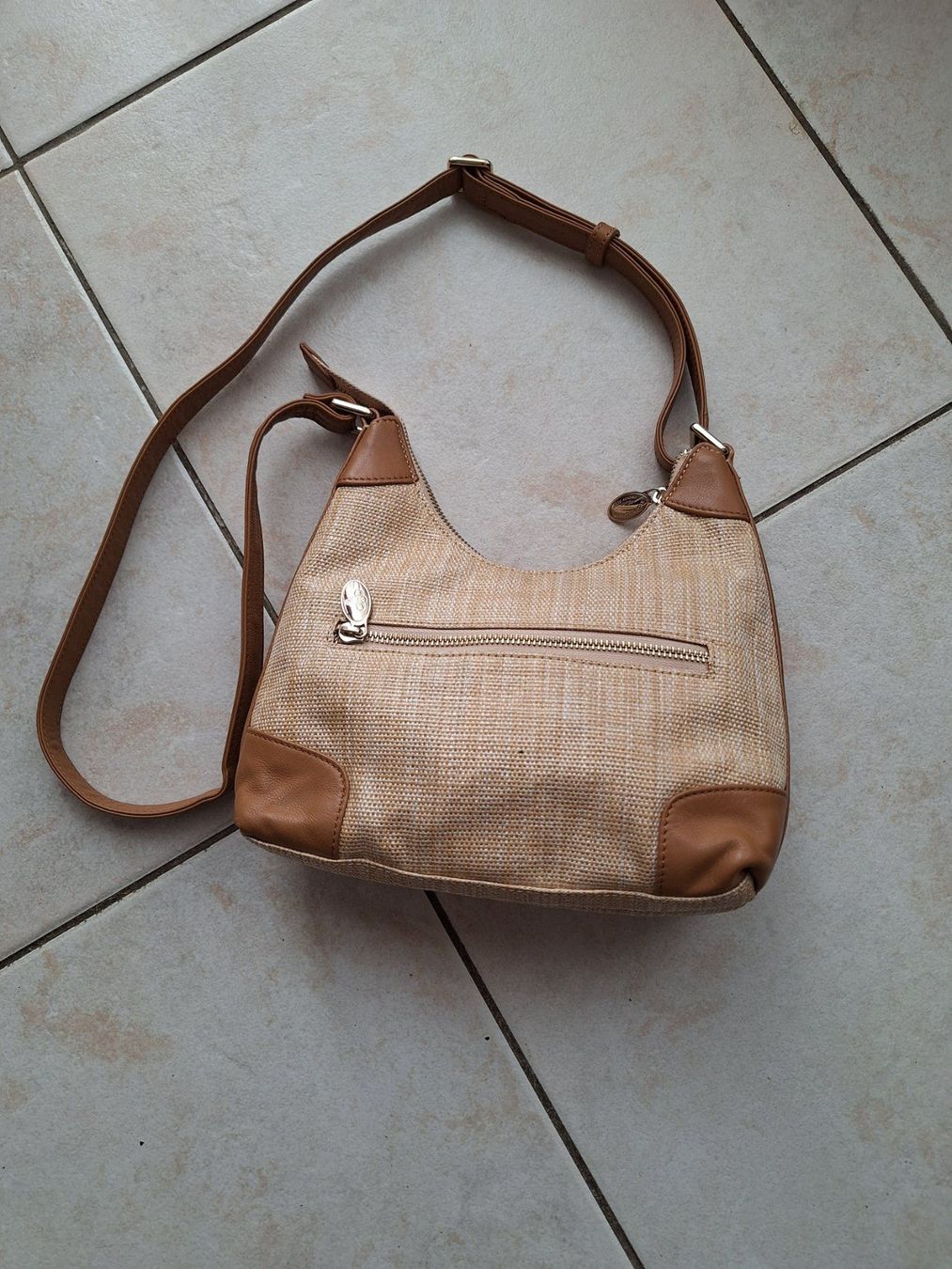 Borse da donna: Sac POURCHET  cuir et paille – Usato da St-Triphon venduto da Jldr0 5