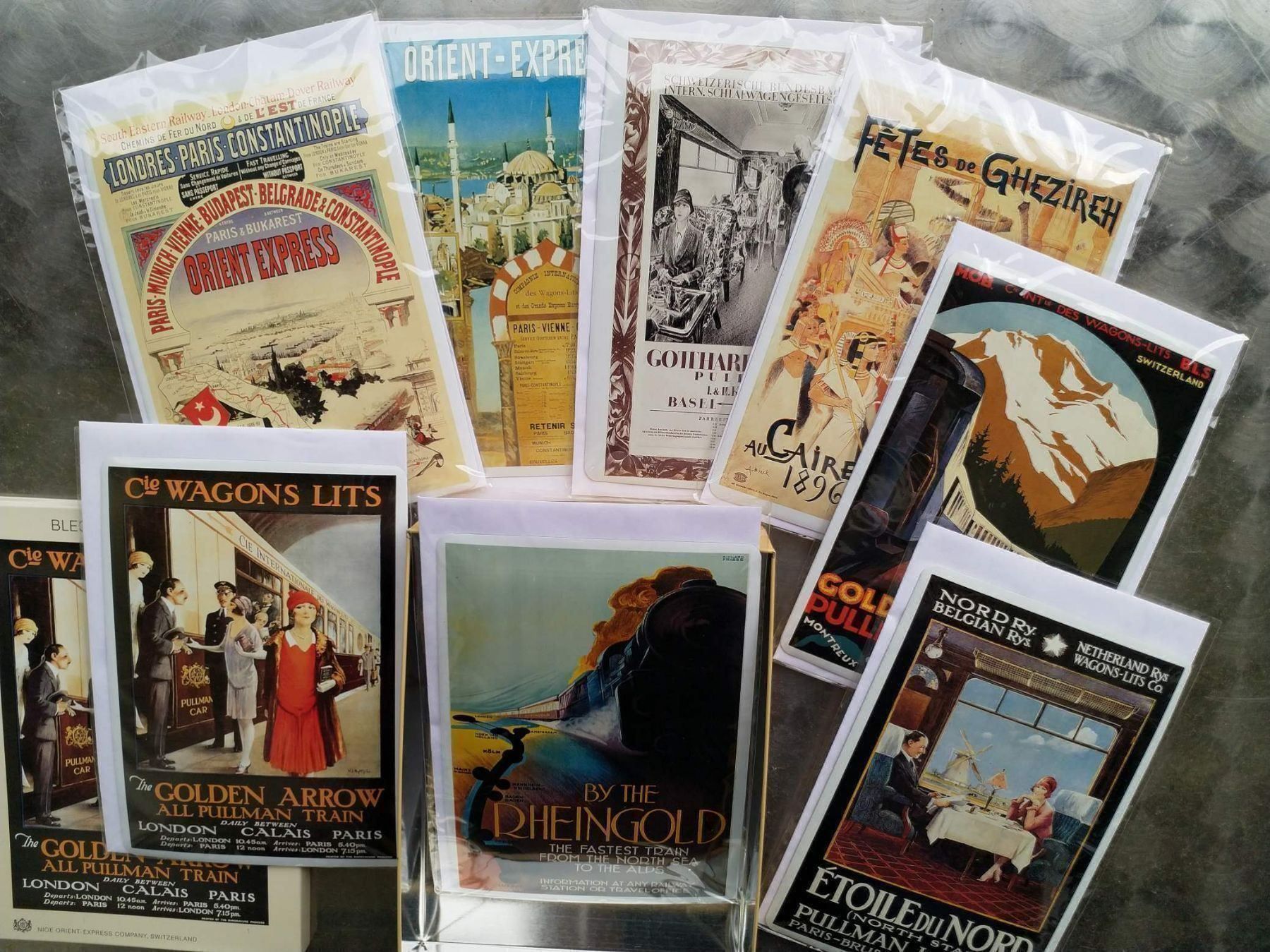 Tutte le decorazioni: Blechdose mit 8 Stk NIOE ORIENT-EXPRESS – Nuovo e nell'imballaggio originale da stettlen venduto da VintageBern_ch