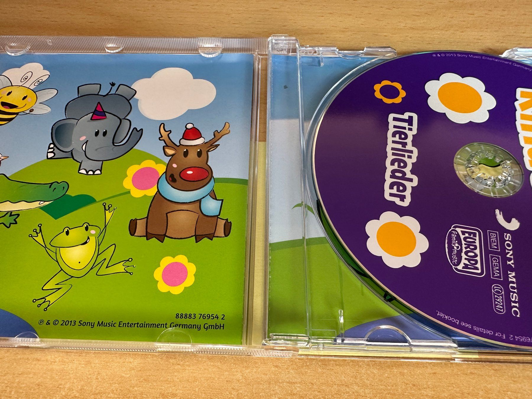 CD: P4 Tierisch Tolle Kinderhits - Tierlieder – Usato da Rikon im Tösstal venduto da Alpenmutz 2