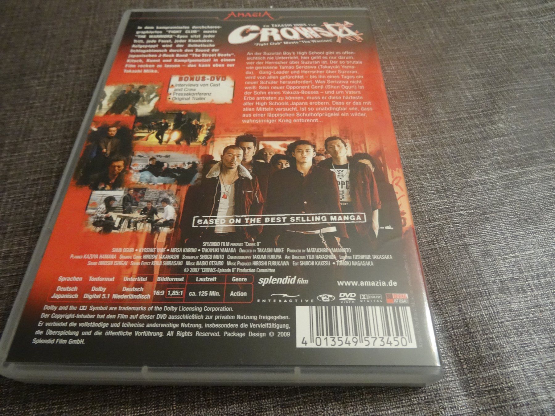 Alle DVDs: Crows Zero 2-Disc Edition DVD – Gebraucht aus Olten von Disc-Verkauf 2
