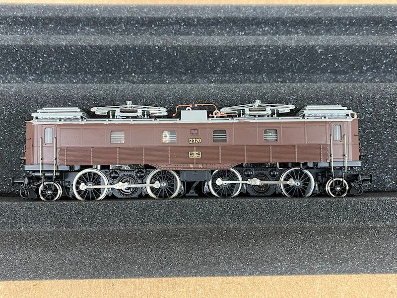 Fulgurex Modelleisenbahnen: SBB Be 4/6 braun Fulgurex DC – Gebraucht aus Büsserach von ModellbahnDepot 3