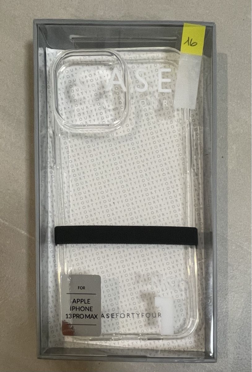 Apple Cover & Protezioni schermo: CaseFortyfour iPhone 13 Pro Max Hülle NEU – Nuovo e nell'imballaggio originale da Wohlen AG venduto da abaci