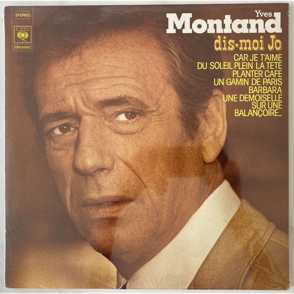 Dischi in vinile: YVES MONTAND - DIS-MOI JO – Nuovo e nell'imballaggio originale da Bottens venduto da hotter-than-hell