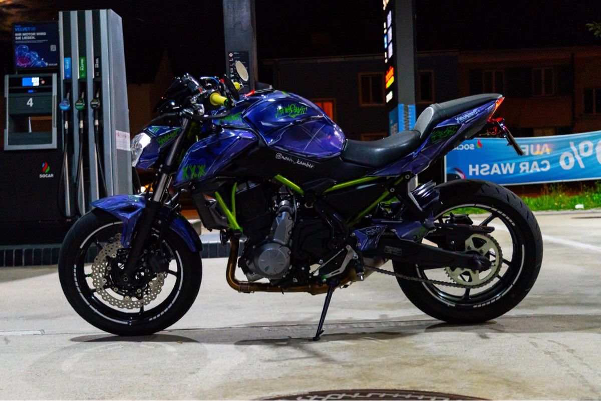Kawasaki Strada: Kawasaki z650 35kw – Usato da Hägendorf venduto da kam_8d8c 1