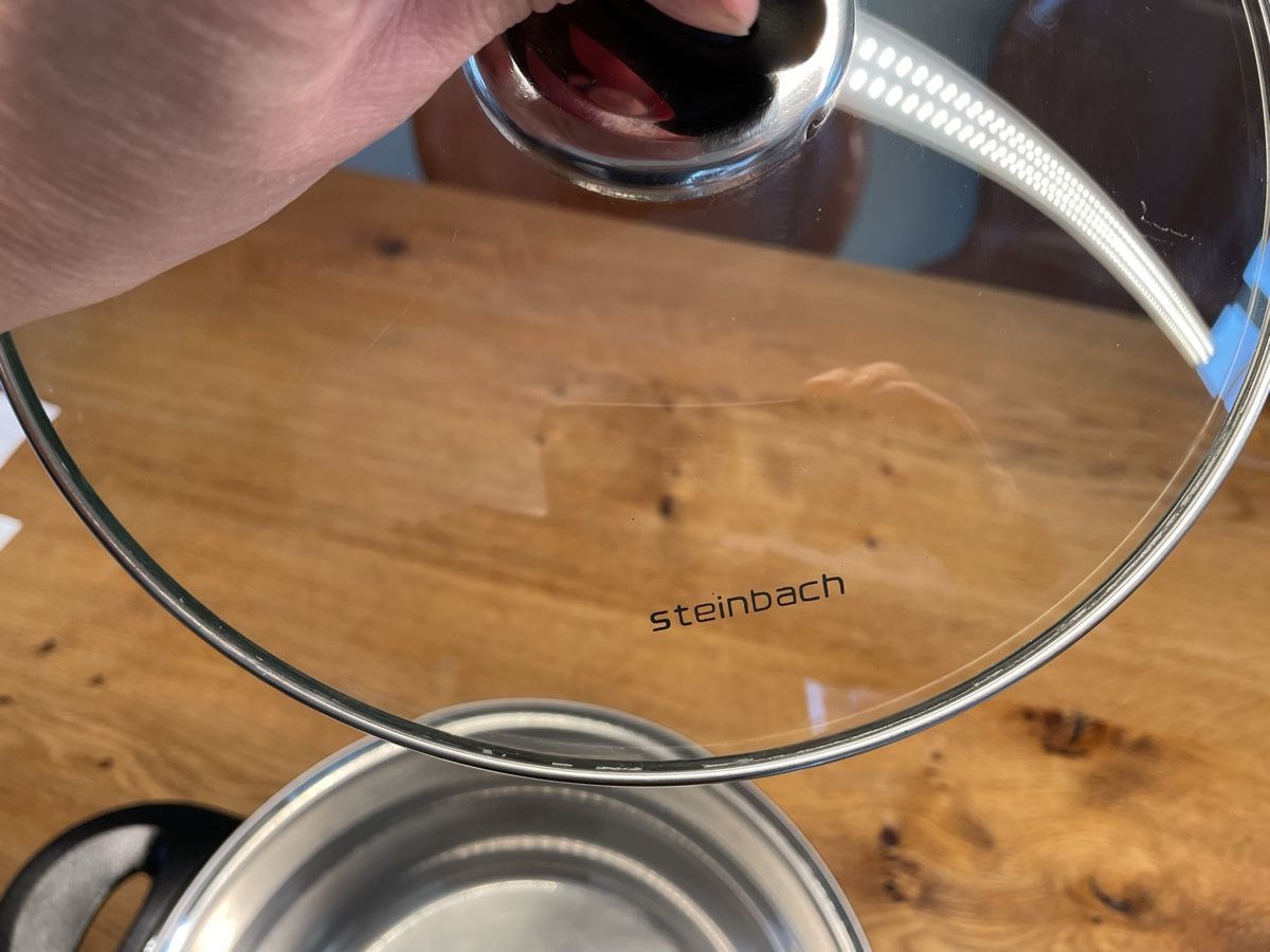 Pentole: Pfanne Kochtopf mit Deckel Steinbach – Usato da Niederbüren venduto da poschti 1
