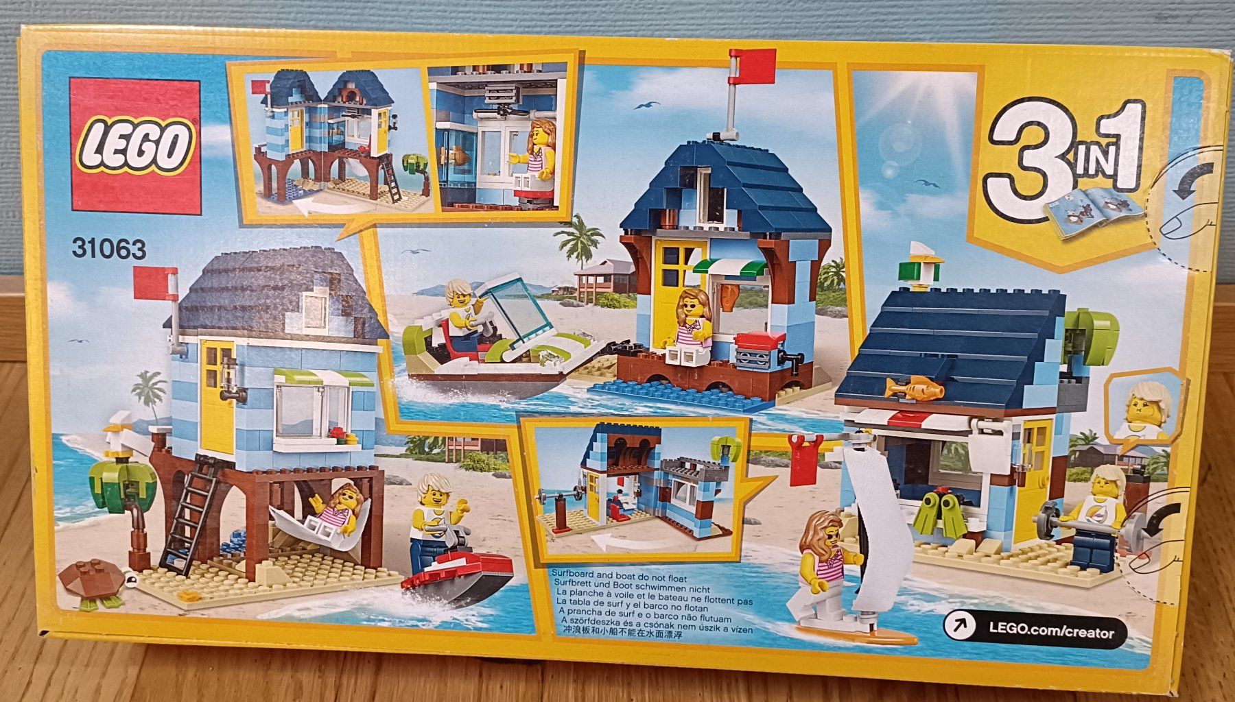 Lego Jeux de construction: Lego Creator 31063 Strandurlaub – Neuf avec emballage d'origine à Werthenstein par Luzernerdeal 1
