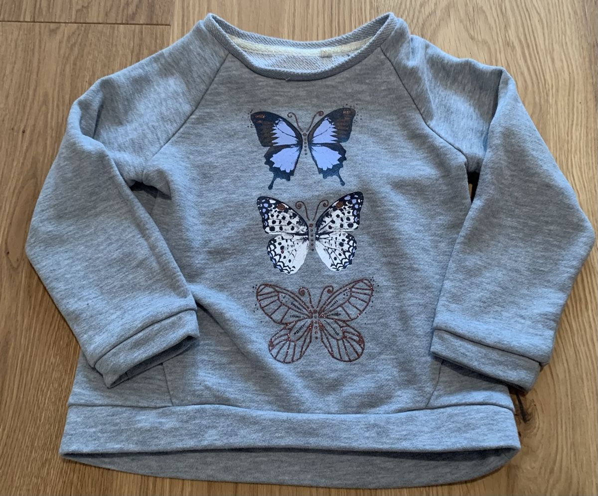 Maglioni & Felpe: Pulli von Palomino mit Schmetterlingen, Gr. 98 – Usato da Jegenstorf venduto da Annina0506