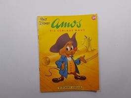 Vintage Walt Disney Kinderbuch - Amos die schlaue Maus