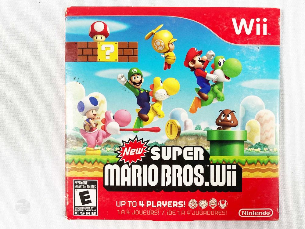 Wii Super Mario Bros. USA NTSC Nintendo RVLSMNEUSAB0 Acheter sur